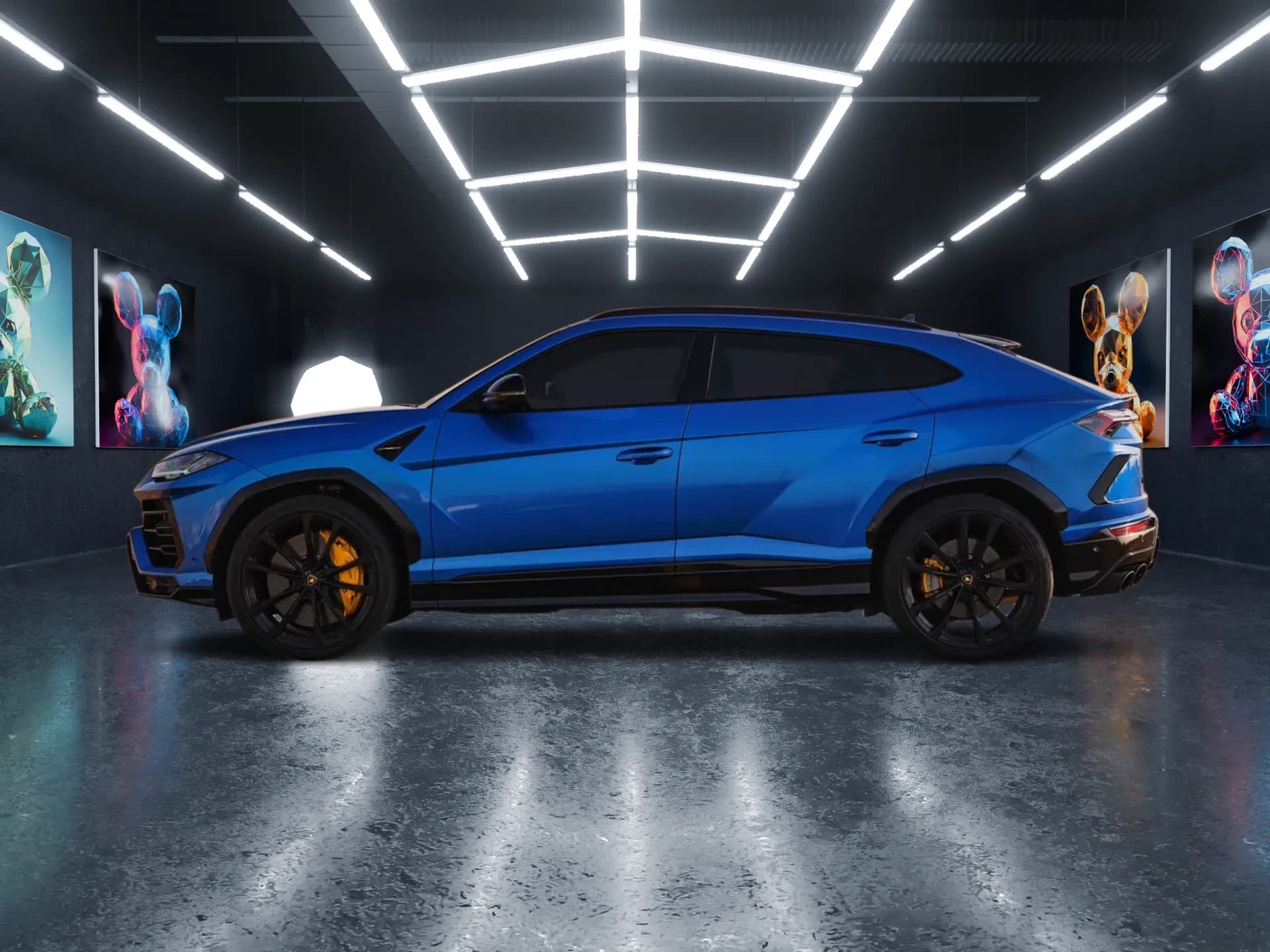 Lamborghini Urus Blue - image 2