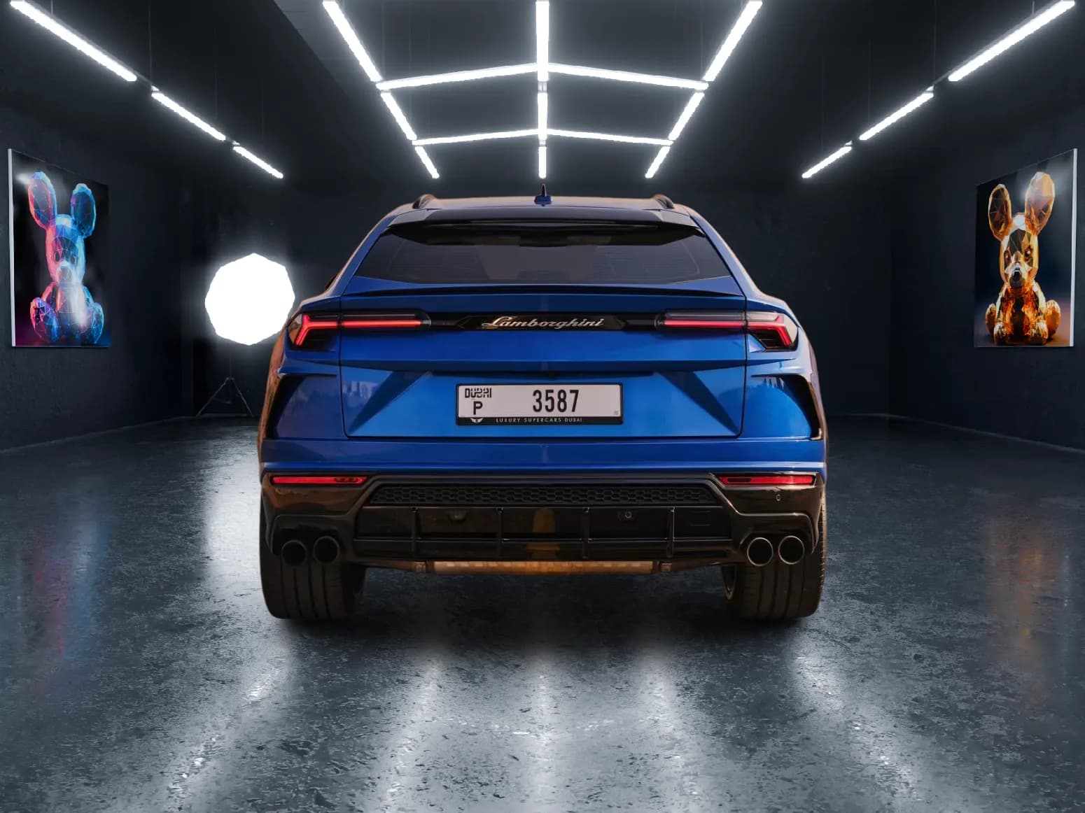 Lamborghini Urus Blue - image 4