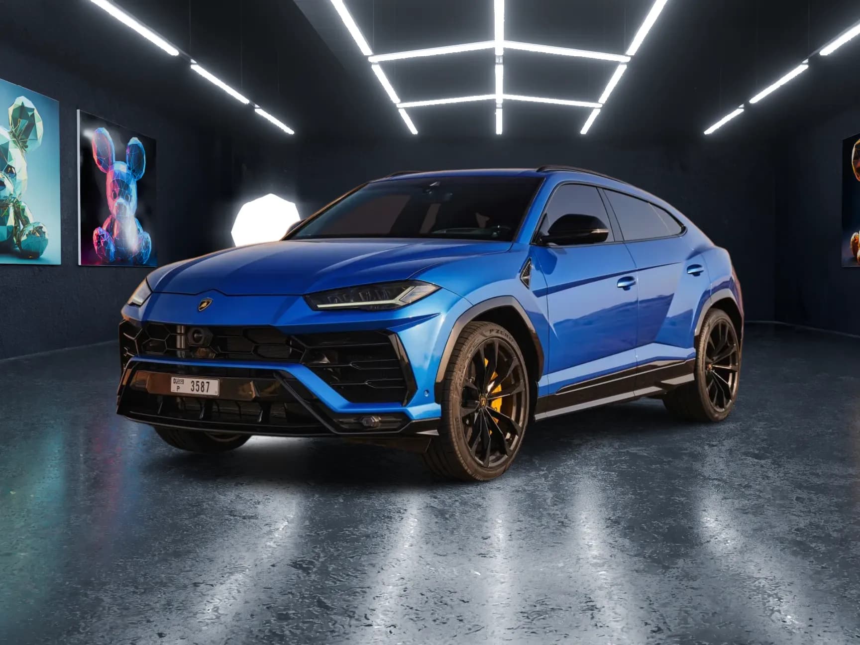Lamborghini Urus Blue